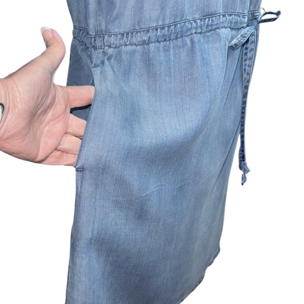 GAP Light Blue Denim Dress - Picture 7 of 8